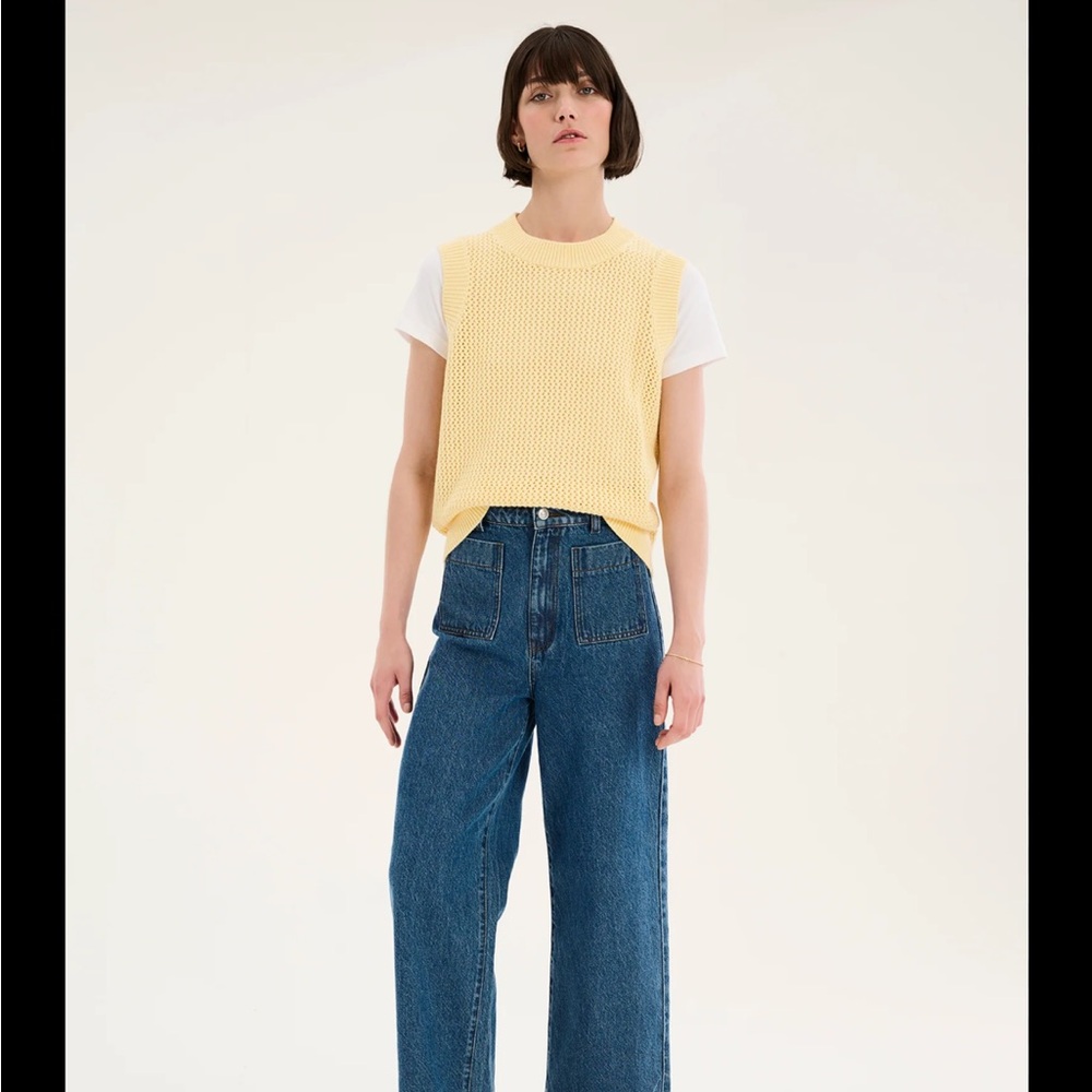 Bobbi Vest in Butter